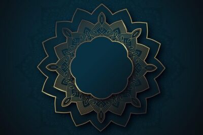 Free Vector | Realistic arabic background
