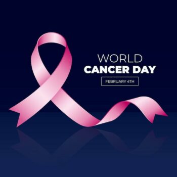 Free Vector | Realistic world cancer day