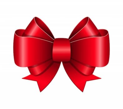 Free Vector | Red bow symbol
