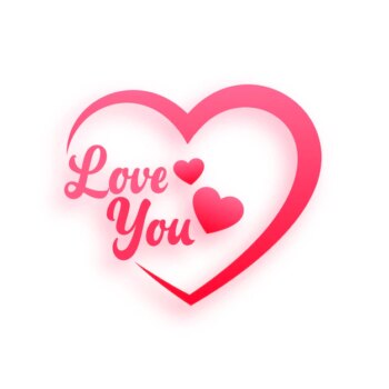 Free Vector | Romantic love message hearts background