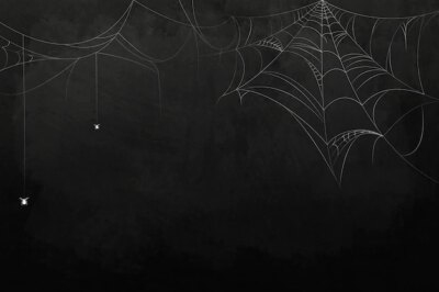 Free Vector | Spider web element onblack background template