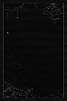 Free Vector | Spider web element onblack background template vector
