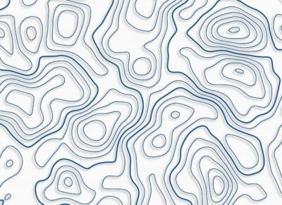 Free Vector | Topographic pattern design with shadows