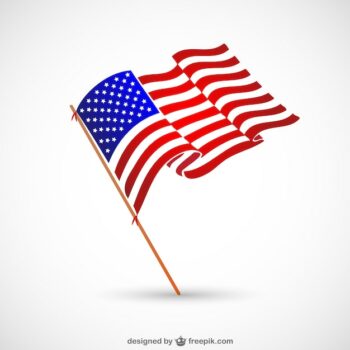 Free Vector | United states flag national symbol