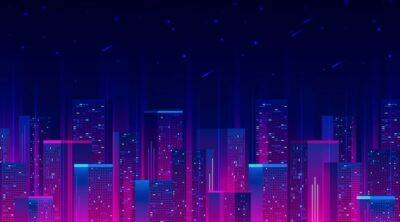 Free Vector | Urban background with buildings