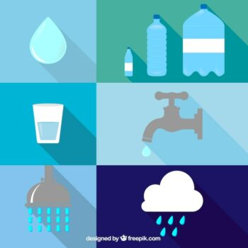 Free Vector | Water icons