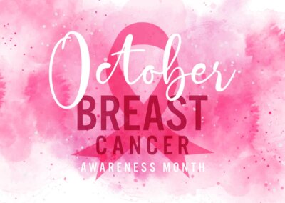 Free Vector | Watercolour breast cancer awareness month background