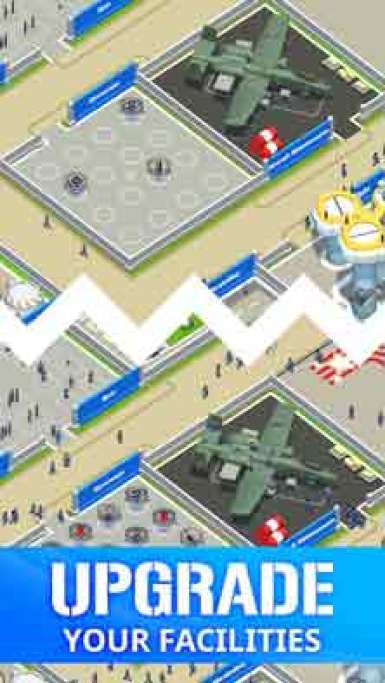 Idle Air Force Base Mod Apk