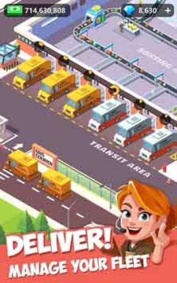 Idle Courier Tycoon Mod Apk