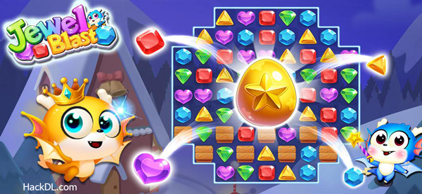 Jewel Blast Dragon Mod APK 1.30.13 (Hack, Unlimited Money)