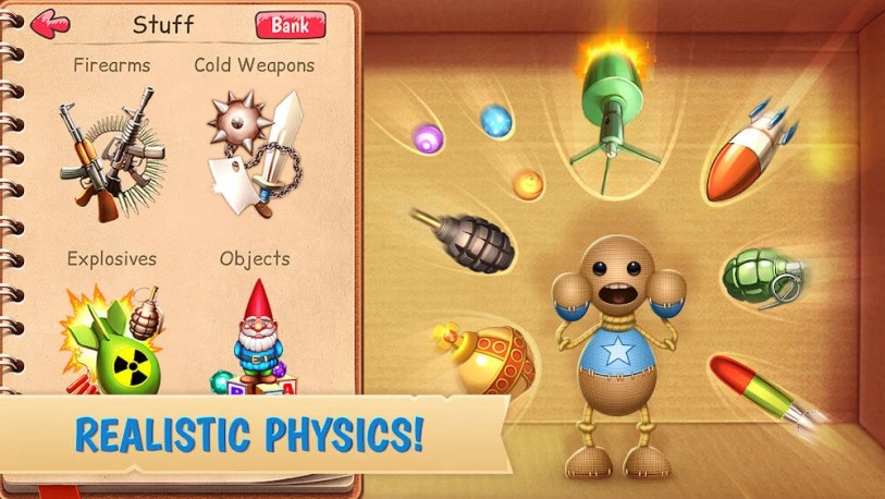 Download Kick The Buddy Remastered crack apk