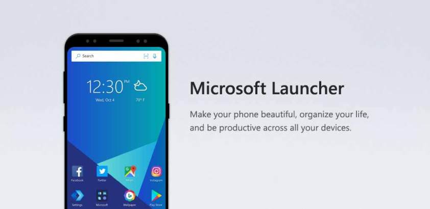 Microsoft Launcher Apk,