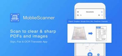 Mobile Scanner App Mod Apk V2.12.5 (Pro Unlocked)