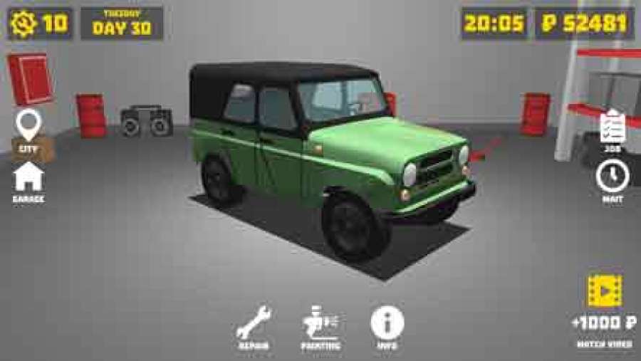 Retro Garage Mod Apk