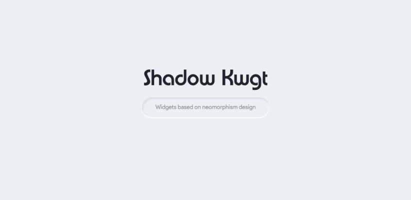 Shadow KWGT Apk,