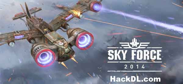 Sky Force 2014 Mod Apk 1.44 (Unlimited Star Unlock)