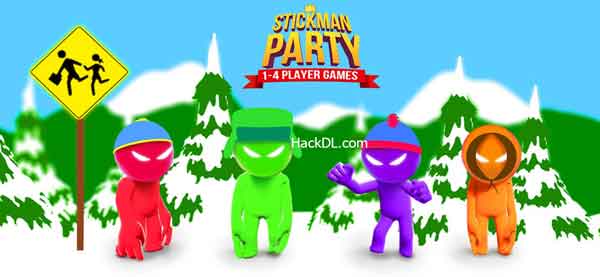 Stickman Party Mod Apk 2.1.4 (Hack, Unlimited Money)