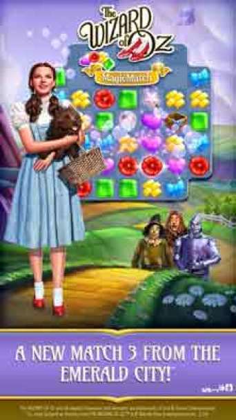 The Wizard of Oz Magic Match Mod Apk