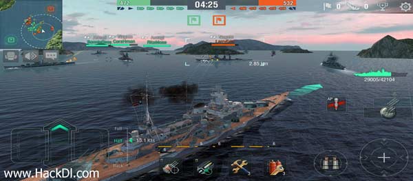 World of Warships Blitz Full Mod Apk 5.4.2 (Hack,Unlocked) + Data