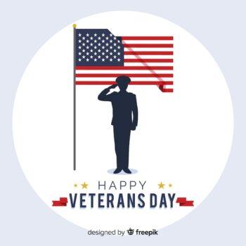 Free Vector | Veteran's day background