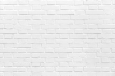 Free Photo | Brick wall painted in white