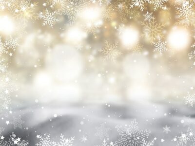 Free Photo | Christmas background with snowflakes and stars design