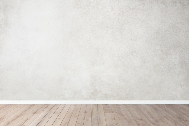 Free Photo | Empty room gray wall room with wooden floor