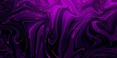 Free Photo | Liquid purple art painting abstract colorful background with color splash and paints modern art