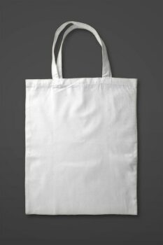 Free Photo | White tote bag isolated