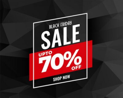 Free Vector | Abstract black friday sale banner design