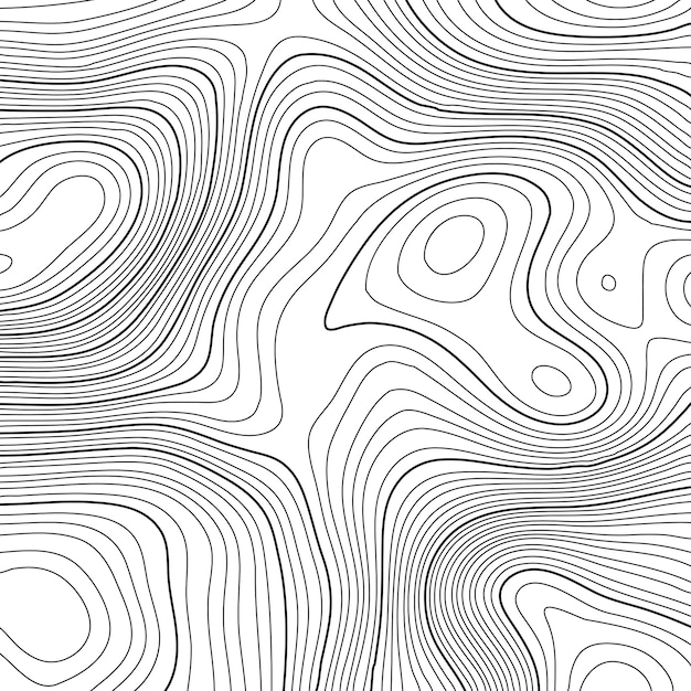 Free Vector | Abstract topographic background
