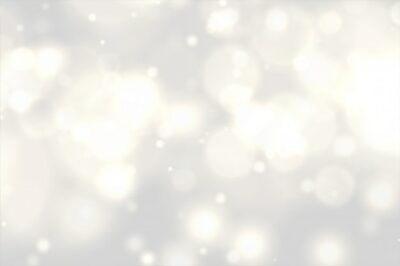 Free Vector | Beautiful white bokeh lights effect background