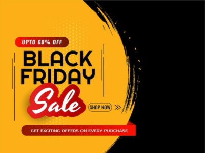 Free Vector | Black friday sale deals and offer modern background