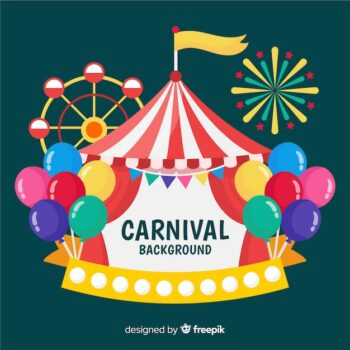 Free Vector | Carnival background