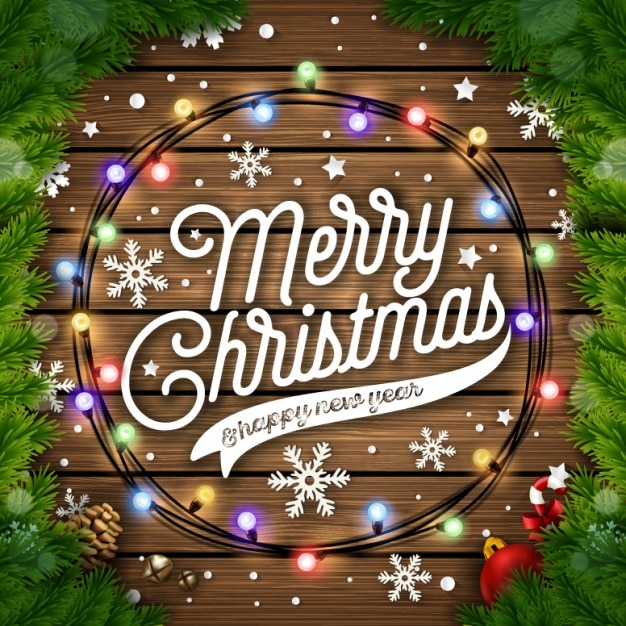 Free Vector | Christmas background design