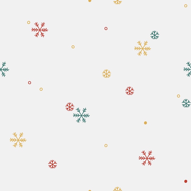 Free Vector | Christmas pattern