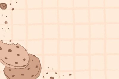 Free Vector | Cookie background, cafe wallpaper vector