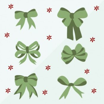 Free Vector | Decorative bows collection