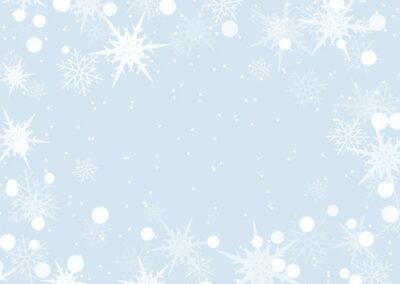 Free Vector | Decorative christmas background with snowflake border