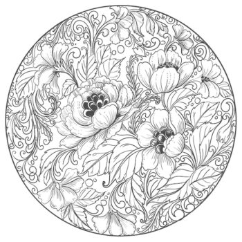 Free Vector | Elegant decorative mandala floral background