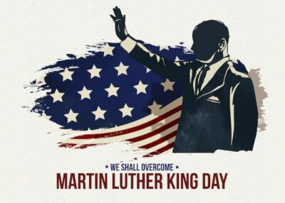 Free Vector | Flat design martin luther king day