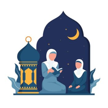 Free Vector | Flat ramadan illustration