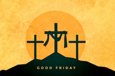 Free Vector | Good friday or easter day background