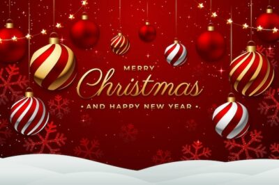 Free Vector | Gradient christmas background