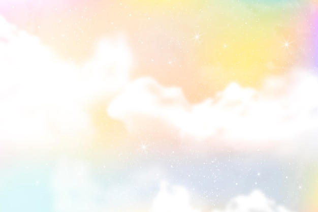 Free Vector | Gradient pastel sky background