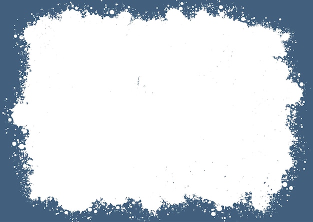 Free Vector | Grunge splatter border design