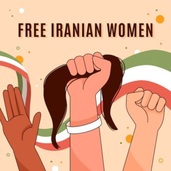 Free Vector | Hand drawn iranian women illustration