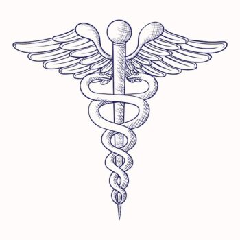 Free Vector | Hand drawn medical symbol
