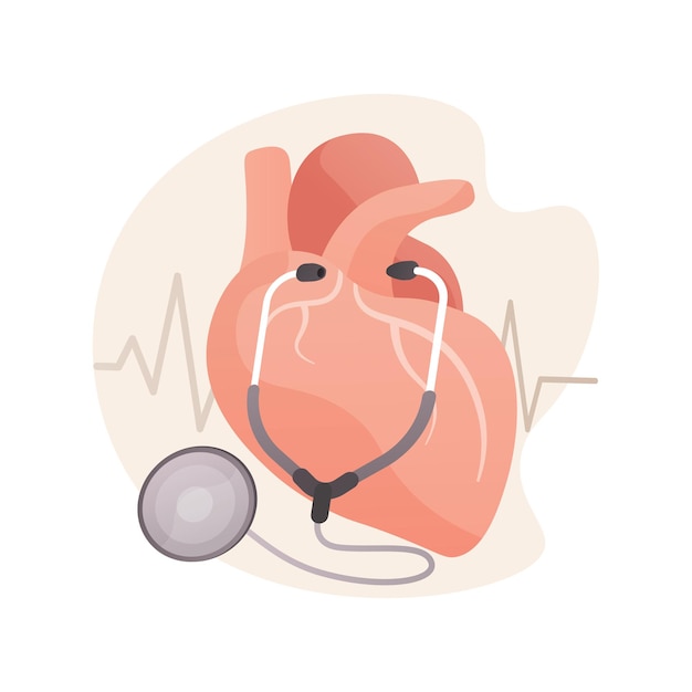 Free Vector | High blood pressure abstract concept illustration