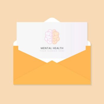 Free Vector | Mental health advertisement brochure